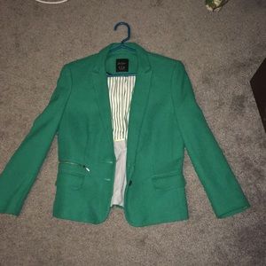 Green blazer